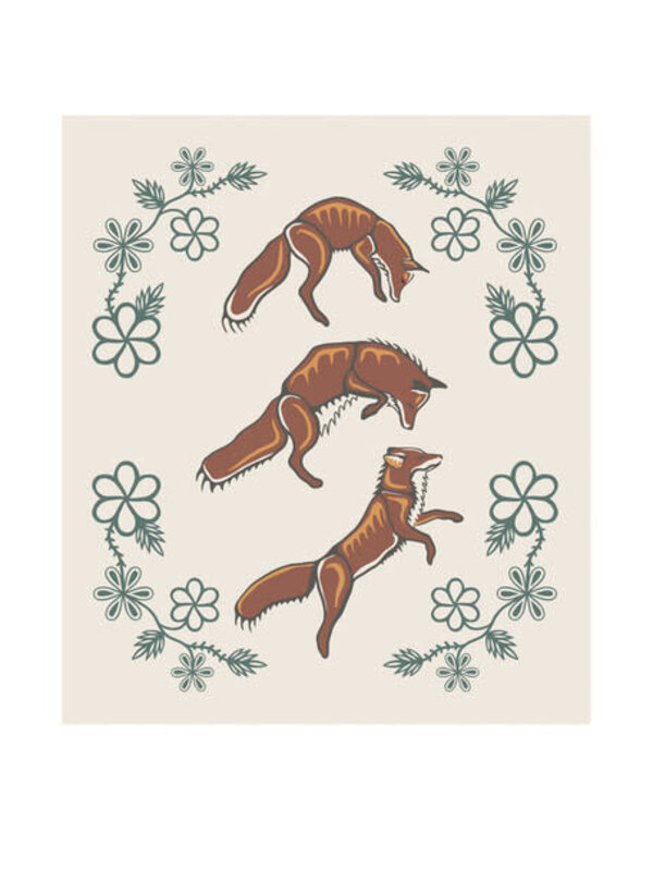 Eco Cloths - Foxes (Wagooshna) by Storm Angecineb