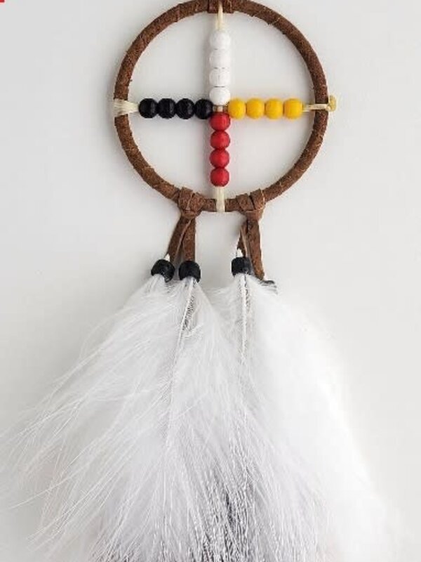 2.5" Brown Medicine Wheel