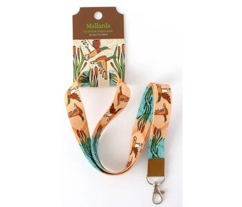 Art Lanyard "Mallards" by Storm Angeconeb