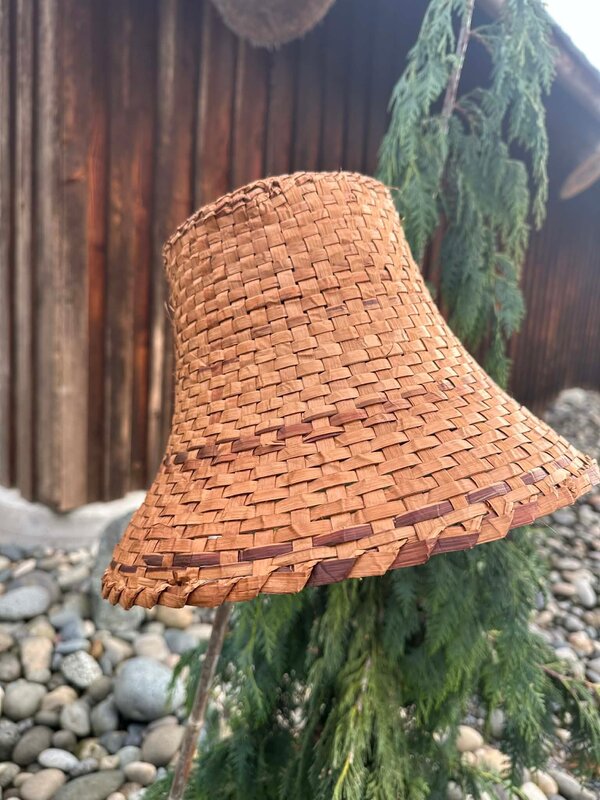 Traditional Cedar Hat by Lee Prevost