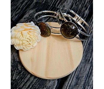 Sacred Medicine Bracelet, Front open, by Stacey Smith