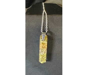 Crystal shaped Pendant Scared Medicines by Stacey Smith