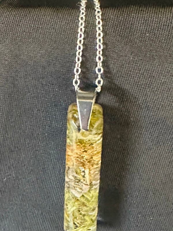 Crystal shaped Pendant Scared Medicines by Stacey Smith