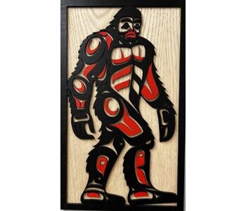 15" Plaque - Sasquatch by Raven Wolden