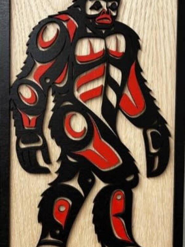 15" Plaque - Sasquatch by Raven Wolden