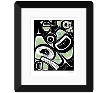 Framed and Matted Limited Edition Whale by Derek Thomas