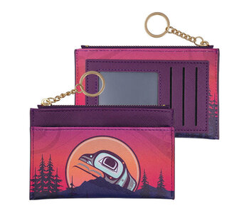 Zippered Card Wallet - The Light Keeper by Adam Lewis