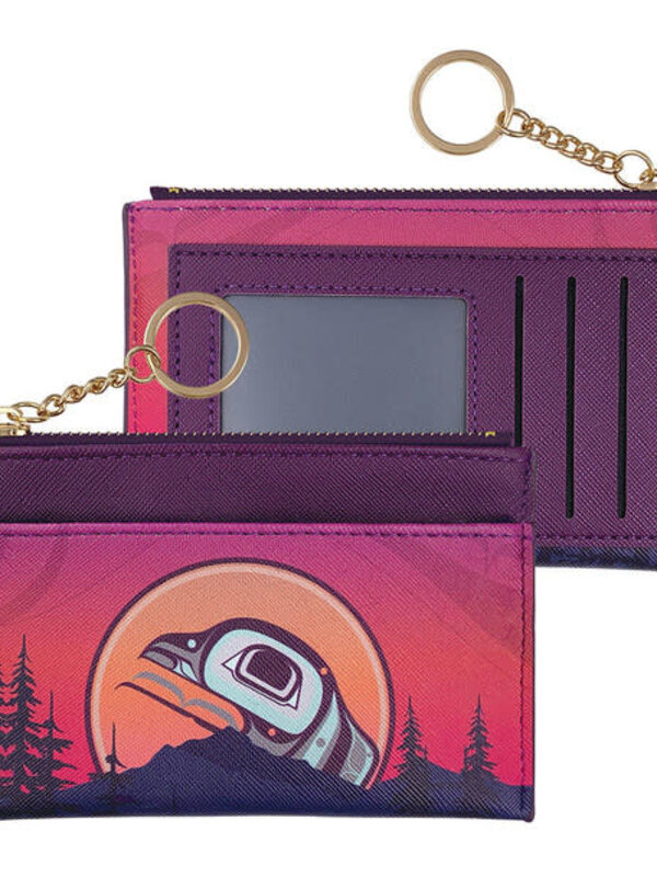 Zippered Card Wallet - The Light Keeper by Adam Lewis