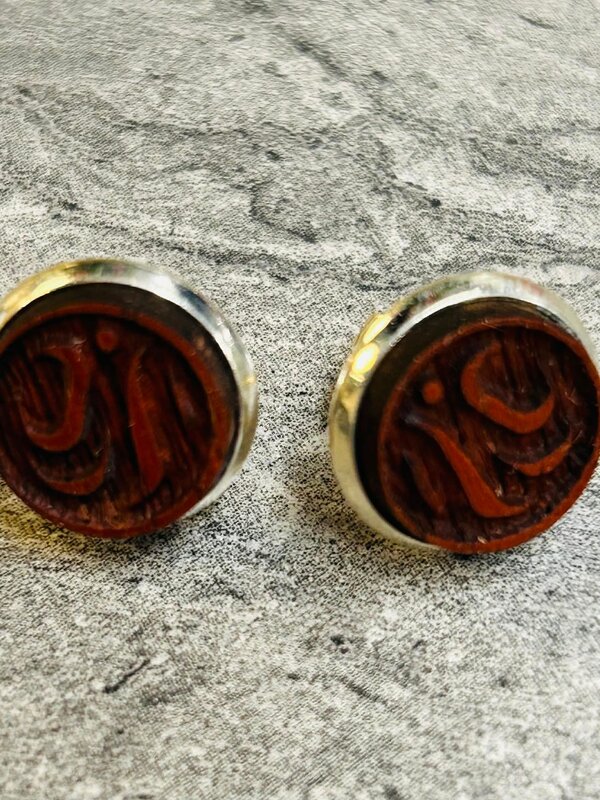 Salmon Head Stud Earrings by Raven Wolden