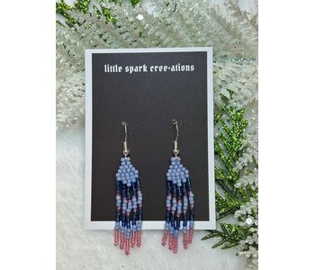 Mini beaded earrings by Little Spark Cree-ations