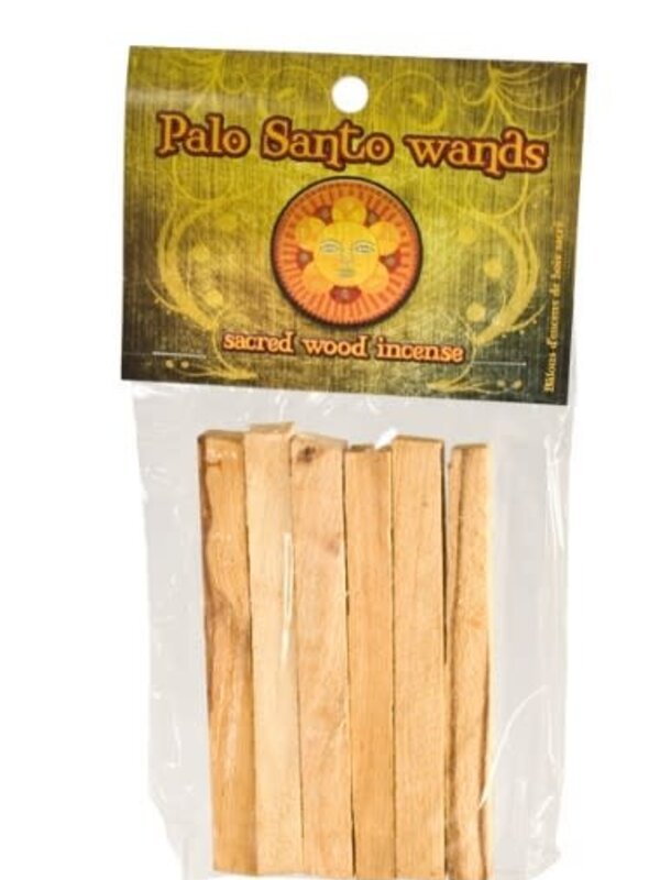 Palo Santo Natural Wood Incense (6/package)