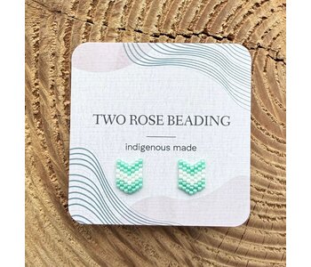 Beaded Stud Earrings By Jenn Carman