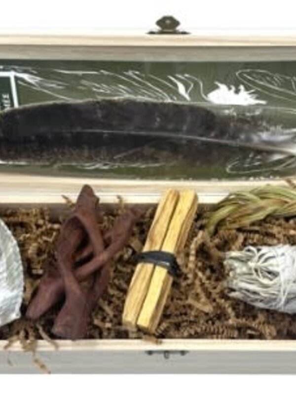 Cleansing Kit - Sage, Sweetgrass and Palo Santo