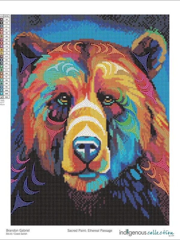 Sacred Paint: Ethereal Passage Diamond Art by Brandon Gabriel