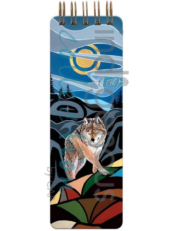 Notepad Foggy Mountain by Shelley Davies