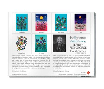 Boxed Cards Floral Garden by Jeffrey Red George