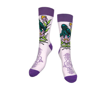 Art Socks LG- Sabe - Honesty by Justine Proulx