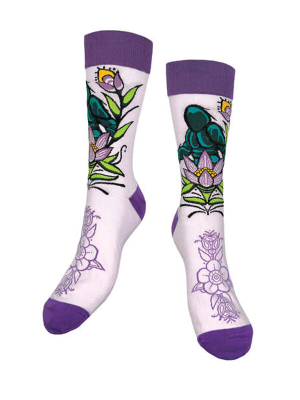 Art Socks LG- Sabe - Honesty by Justine Proulx