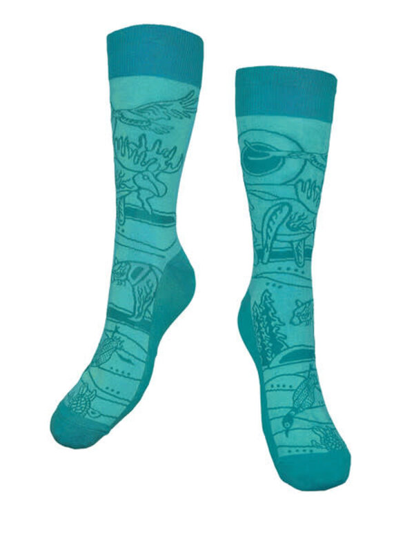 Art Socks SM - All My Relatives by Storm Angeconeb