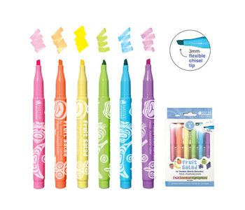 Fruit Scented Highlighters - Fruit Salad by Fruit Scented Highlighters - Fruit Salad
