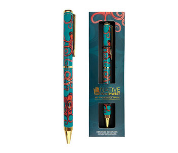 Premium Ballpoint Pen - Octopus (Nuu) by Ernest Swanson