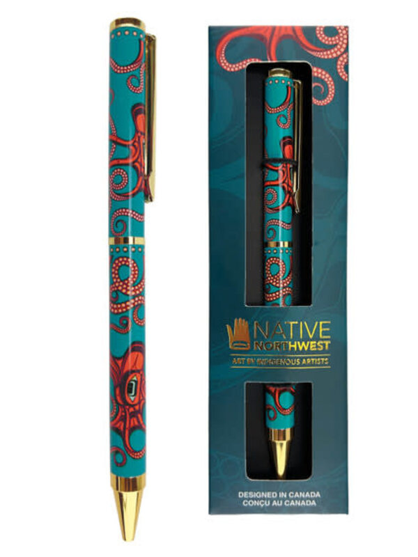 Premium Ballpoint Pen - Octopus (Nuu) by Ernest Swanson