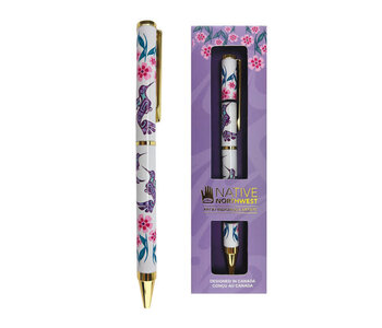 Premium Ballpoint Pen - Hummingbird by Franicis Dick