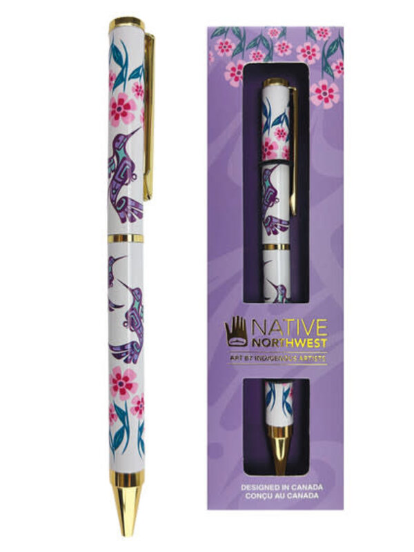 Premium Ballpoint Pen - Hummingbird by Franicis Dick