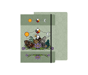 Journal 5.8" x 8.25"  The Seven Teachings by Justine Proulx