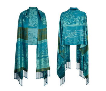 Shawl - All My Relatives by Storm Angeconeb