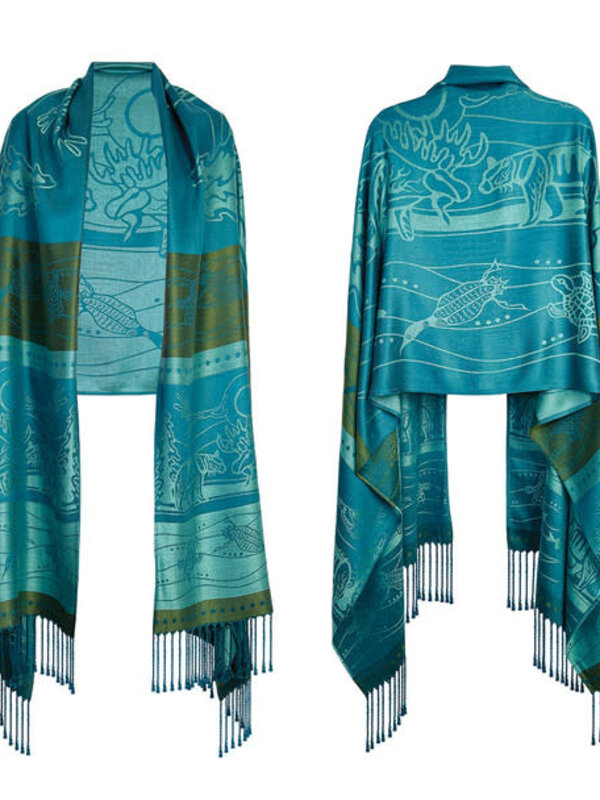 Shawl - All My Relatives by Storm Angeconeb