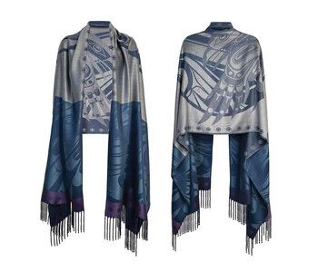 Shawl - Raven Moon  by Allan Weir