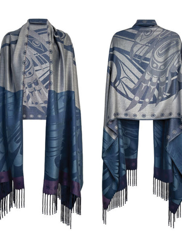 Shawl - Raven Moon  by Allan Weir