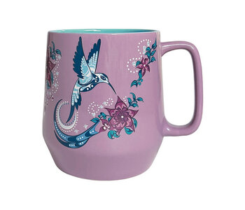 Big Ceramic Mug (20oz) - Hummingbird by Deanna Samuel
