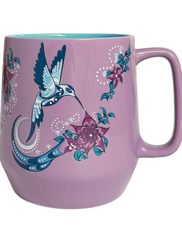 Big Ceramic Mug (20oz) - Hummingbird by Deanna Samuel