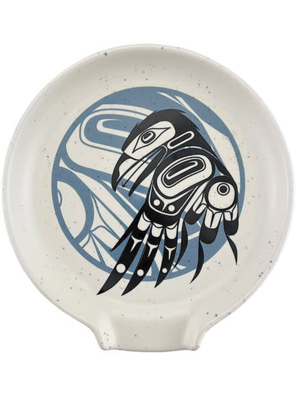 Spoon Rest - Raven Moon by Allan Weir