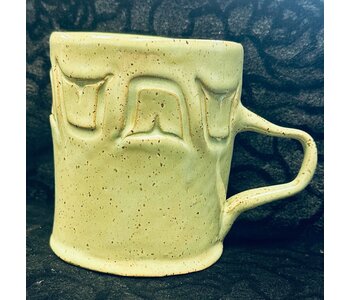 Pottery by Cynthia Robinson - 16 oz mug w Form line