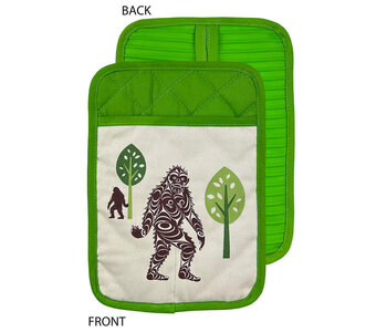 Silicone Potholder - Sasquatch by Francis Horne Sr