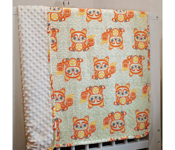 Baby Blanket - Baby Fox by Yasakw (Shelly Samuels)
