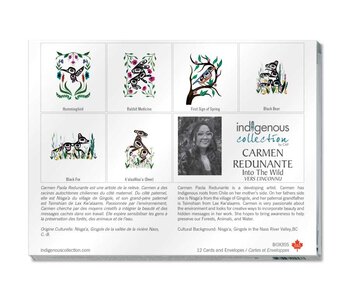 Boxed Art Cards  Into the Wild by Carmen Redunante