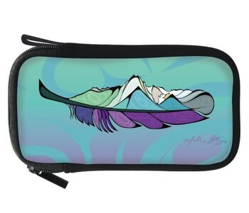Accessories Case - Healing Feather by Michelle Stoney