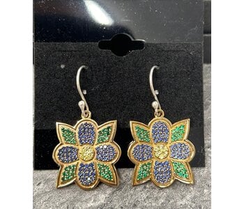 Faceted Sacred Bloom Earrings by Jadeon Rathgeber