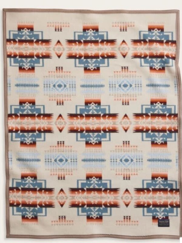 Pendleton Crib Blanket Chief Joseph - Rosewood