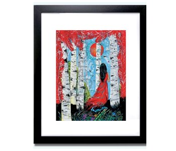 Matted & Framed art card - Remembrance by Karen Erickson