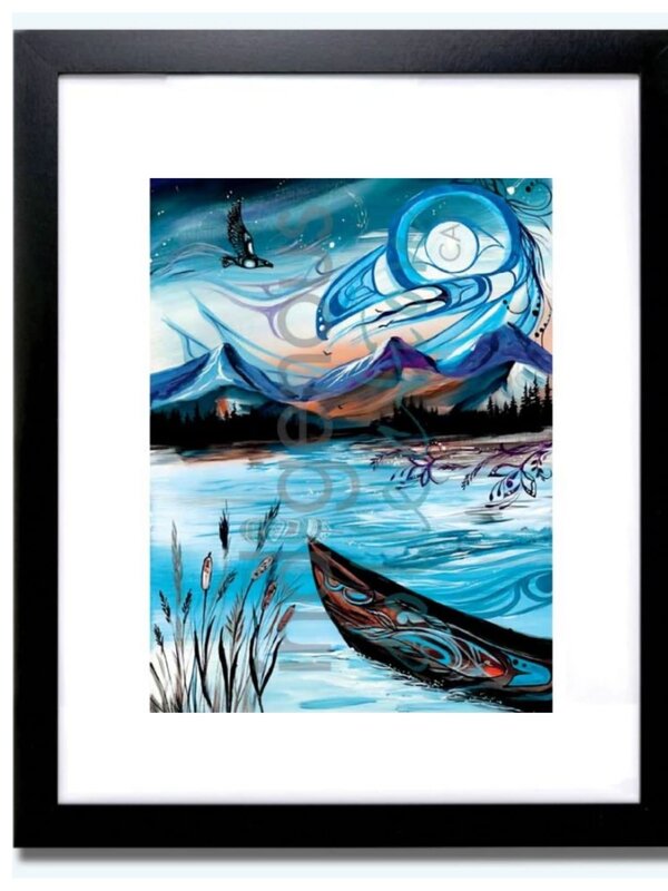 Framed & Matted Art Card - Passage by Karen Erickson