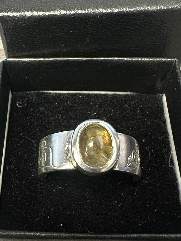 Silver Cast Connection To The Butterflies Ring s11 by Jadeon Rathgeber