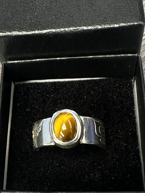 Silver Cast Connection To The Butterflies Ring s10 by Jadeon Rathgeber