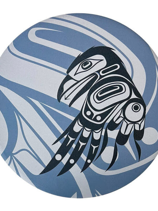 Ceramic Trivet - Raven Moon by Allan Weir