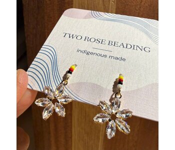 1.5" Beaded Drop Earrings by Jenn Carman