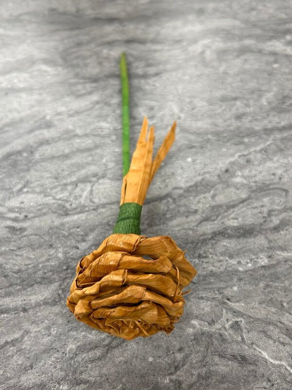 Hand Made Medium Cedar Rose by Lee Prevost